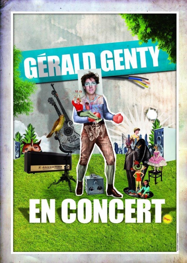 Gérald GENTY - Julien ESTIVAL en 1ère Partie   chanson